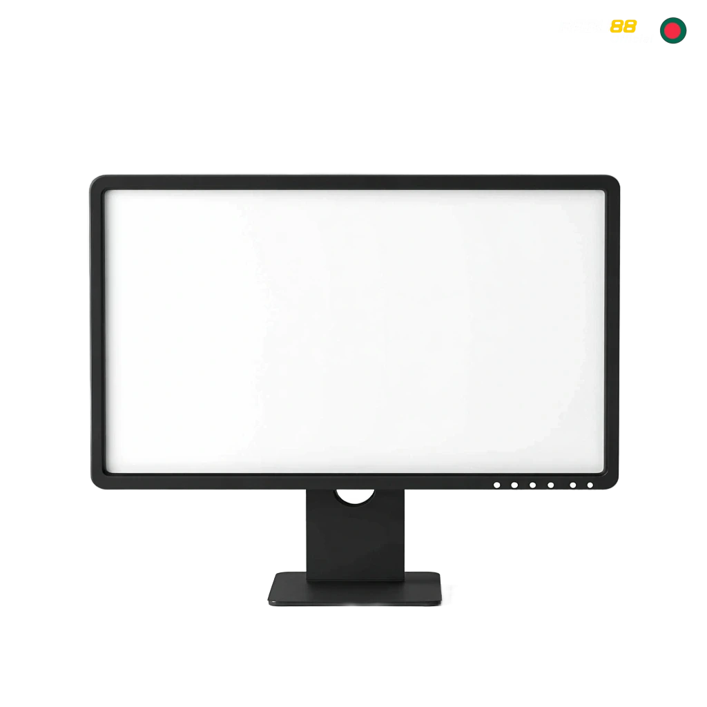 Abstract landing page hero section mockup