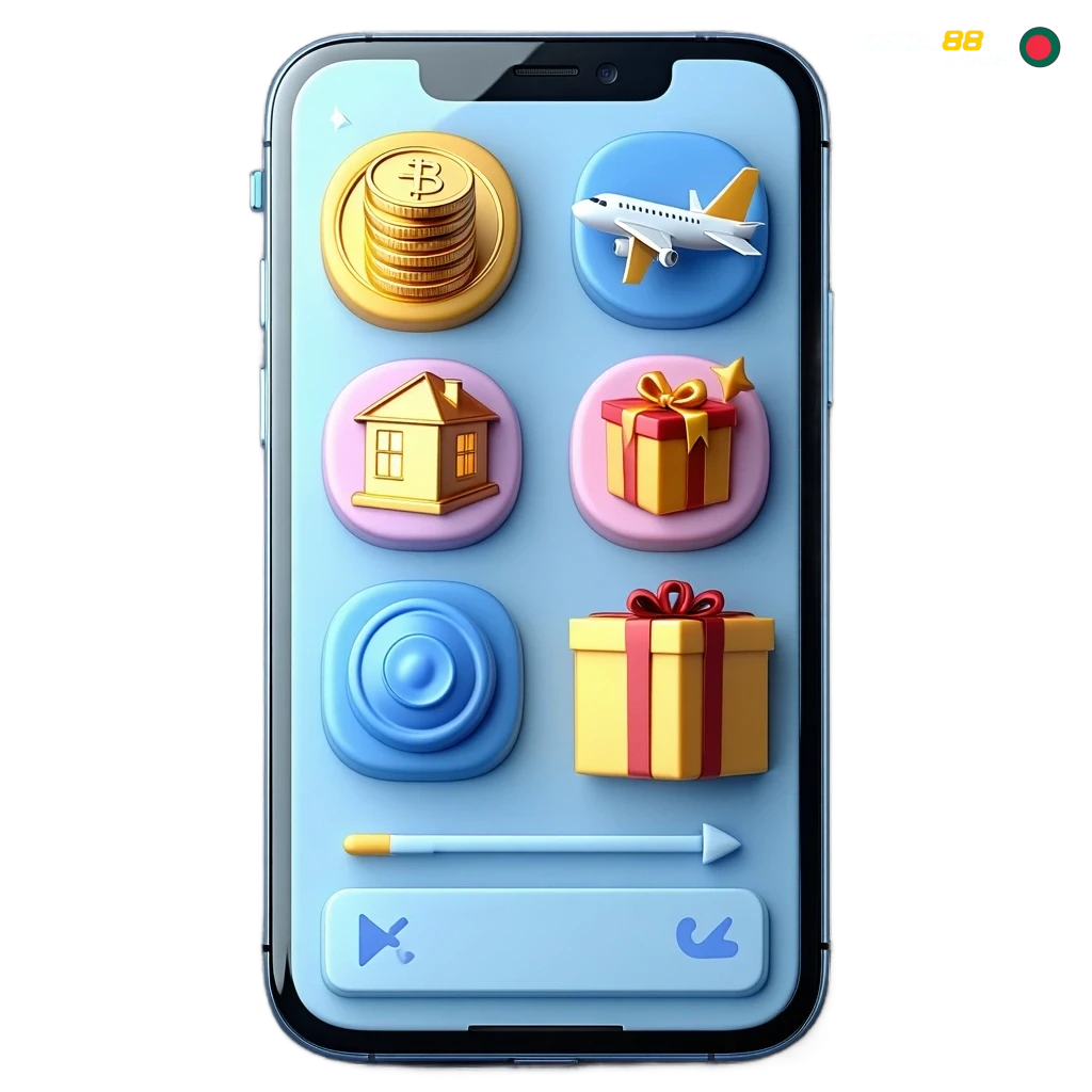 Smartphone mockups showing Babu88 PWA for Android and iOS; Download button, 100% bonus up to 12,000 BDT for Bangladesh
